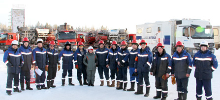Fracturing Project in Russia